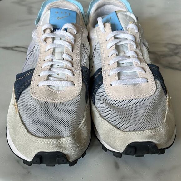 Nike Daybreak White/University Blue-Velvet Brown Sz. 10 - Picture 4 of 16
